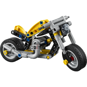 Lego Technic Motorcycle in Yellow